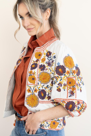 M.A.B.E |  Jacket with embroidery Greta | multi | Picture 9