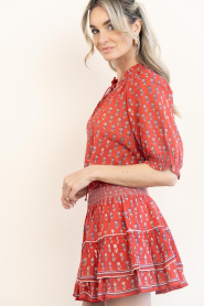 M.A.B.E |  Cotton top with print Ari | red | Picture 6