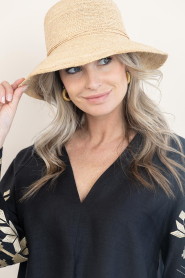 House of Ord |  Raffia bucket hat Cloche | natural | Picture 3