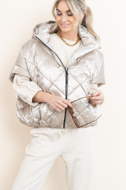 Deblon |  Metallic bodywarmer Stevie | metallic | Picture 5