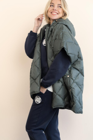 Deblon :  Padded body warmer Carice | dark green - img8