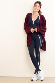 Deblon :  Stretch legging Valerie | dark blue - img2
