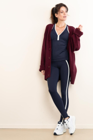 Deblon :  Stretch legging Valerie | dark blue - img3