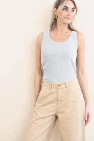 Deblon :  Baby rib top Reese | grey - img4
