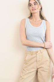 Deblon :  Baby rib top Reese | grey - img6