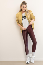 Deblon :  Cropped top with logo Jones | grey - img3
