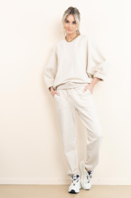 Deblon :  Basic sweater Floor | beige - img3