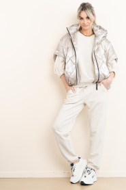 Deblon :  Basic sweater Floor | beige - img4