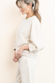 Deblon :  Basic sweater Floor | beige - img6