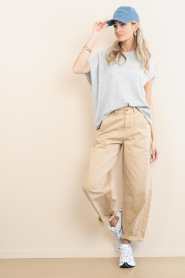 Deblon :  Soft merino blend top Cassie | grey - img3