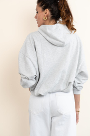 Deblon |  Cropped balloon sweater Bibi | grey | Picture 8