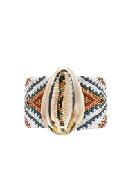 Hipanema |  Handmade bracelet with shell Apashe | natural