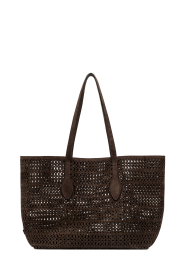Gianni Chiarini |  Suede shopper Mashup | brown