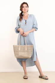 Gianni Chiarini |  Leather shopper Mashup | natural | Picture 3