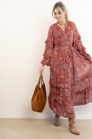 Gianni Chiarini :   Suède shopper Dua | camel  - img5