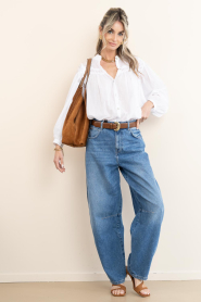 Gianni Chiarini :   Suède shopper Dua | camel  - img3