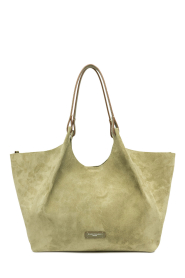 Gianni Chiarini |  Suède shopper Dua | green | Picture 1