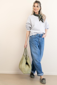 Gianni Chiarini |  Suède shopper Dua | green | Picture 2