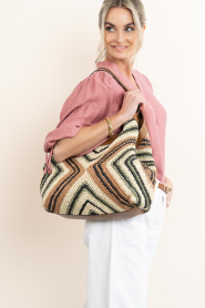 Gianni Chiarini :  Crochet shopper Dua | green - img8