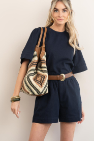 Gianni Chiarini :  Crochet shopper Dua | green - img7