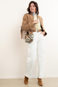 Gianni Chiarini :  Crochet handbag Dua Mini | green - img5