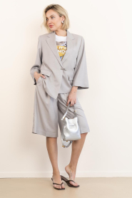 Gianni Chiarini |  Leather handbag Sienna Mini | silver | Picture 2