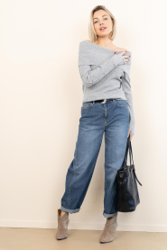 Dante6 |  Soft wool blend sweater Catani | grey | Picture 3