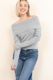 Dante6 |  Soft wool blend sweater Catani | grey | Picture 5