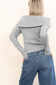 Dante6 |  Soft wool blend sweater Catani | grey | Picture 8