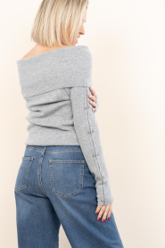 Dante6 |  Soft wool blend sweater Catani | grey | Picture 9