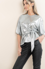 Dante6 |  Metallic top Uxia | silver | Picture 6