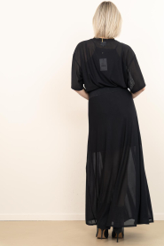 Dante6 |  Mesh maxi skirt Solis | black | Picture 9
