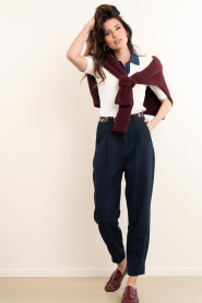 Dante6 |  Stretch knitted polo Byra | natural | Picture 3
