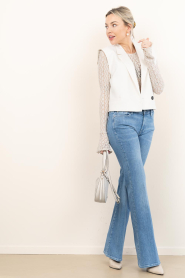 Dante6 :  Lace stretch top Giva | beige - img3