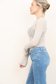 Dante6 :  Lace stretch top Giva | beige - img7