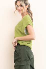 Dante6 |  Alpaca cardigan Zyra | green | Picture 8