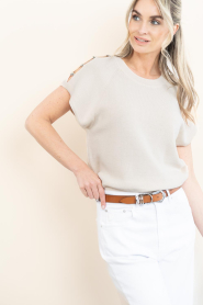 Dante6 |  Soft wool blend sweater Seattle | natural  | Picture 4