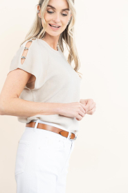 Dante6 |  Soft wool blend sweater Seattle | natural  | Picture 9