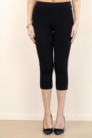 Dante6 :  Stretch capri pants Icony | black - img4