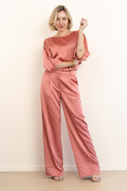 Dante6 |  Satin top Risette | pink | Picture 3