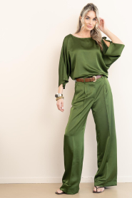 Dante6 |  Satin top cut-outs Risette | green | Picture 3