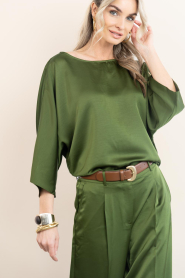 Dante6 |  Satin top cut-outs Risette | green | Picture 5
