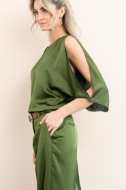 Dante6 |  Satin top cut-outs Risette | green | Picture 9