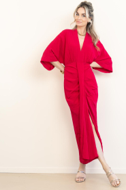 Dante6 :  Viscose dress Bradshaw | pink - img2