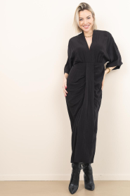 Dante6 :  Viscose dress Bradshaw | black - img5