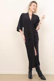 Dante6 :  Viscose dress Bradshaw | black - img3