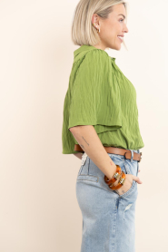 Dante6 |  Viscose top Devi | green | Picture 8