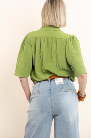 Dante6 |  Viscose top Devi | green | Picture 9