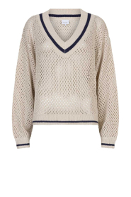 Dante6 |  Crochet sweater Volcy | natural | Picture 1