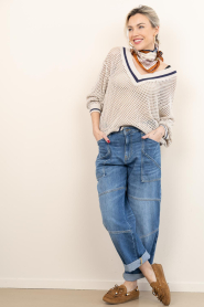 Dante6 |  Crochet sweater Volcy | natural | Picture 9